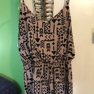 Dress that comes up above your knees